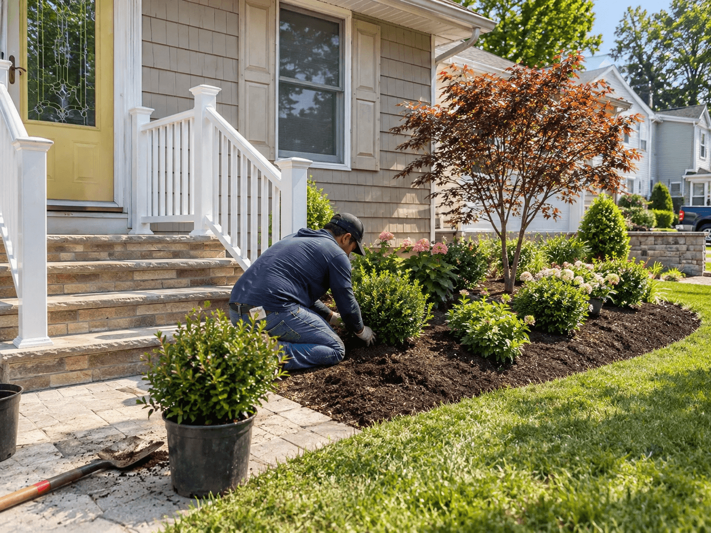 Planting services by Palacios Bro Construction LLC