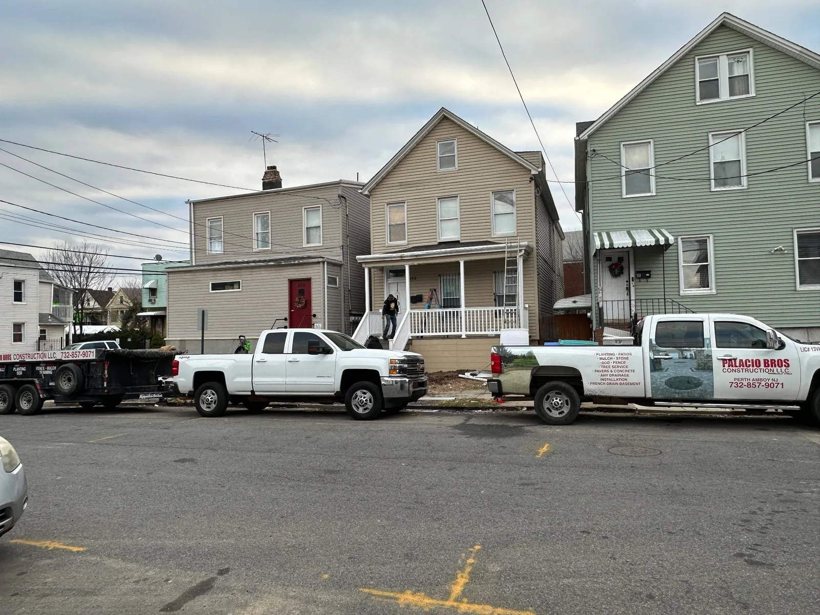 Palacios Bro Construction LLC work vehicles
