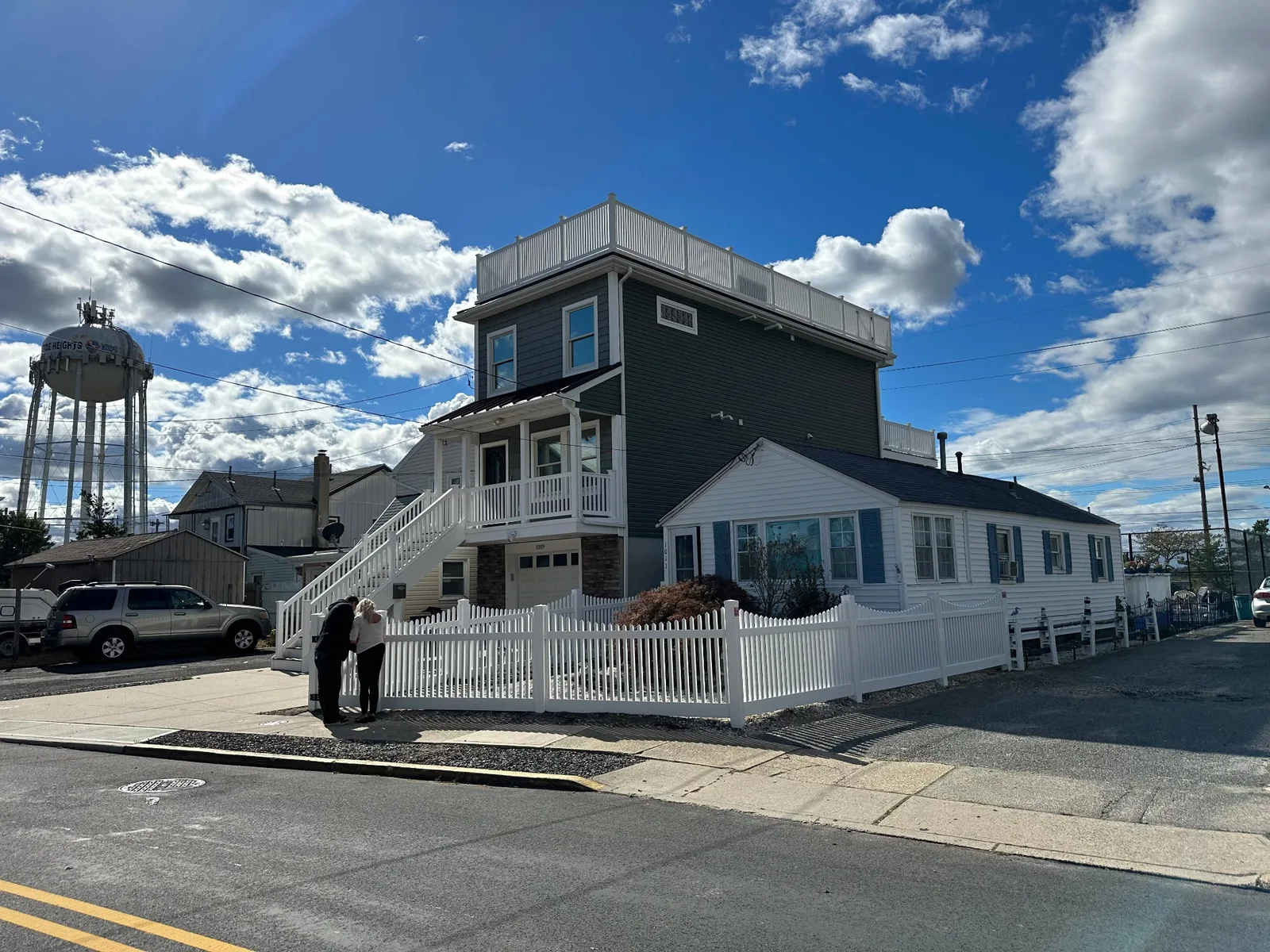 White fence project by Palacios Bro Construction LLC